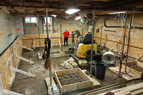 Excavation de sous-sols | Expertises Derotechno