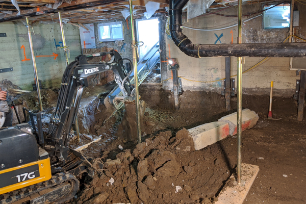 Excavation de sous-sol | Expertises Derotechno
