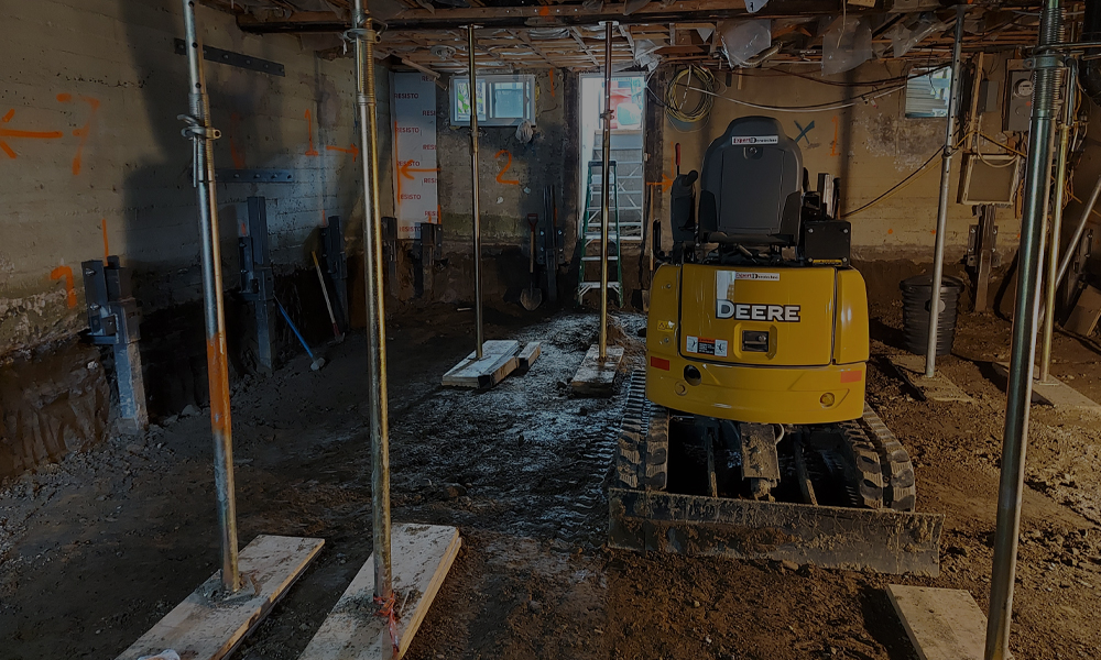 Excavation de sous-sol | Expertises Derotechno